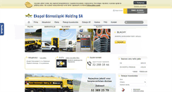 Desktop Screenshot of eg.com.pl